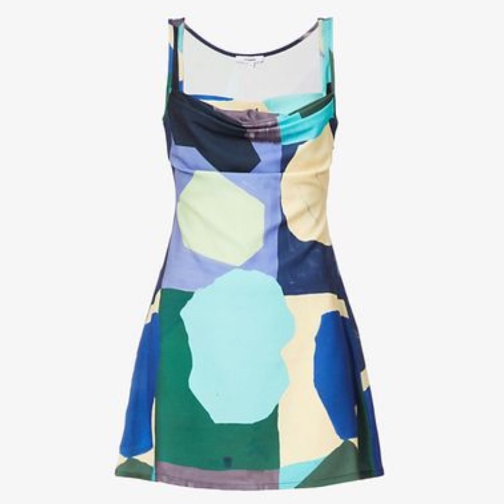 Miaou Multicolor Paloma Elsesser Edition Ginger Minidress size 3X (fits like 1X)